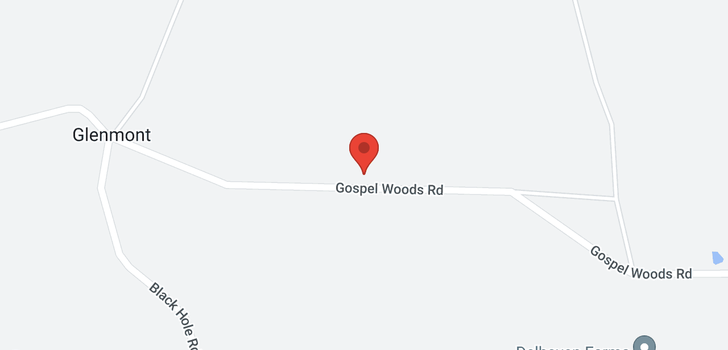 map of Lot Gospel Wood Road